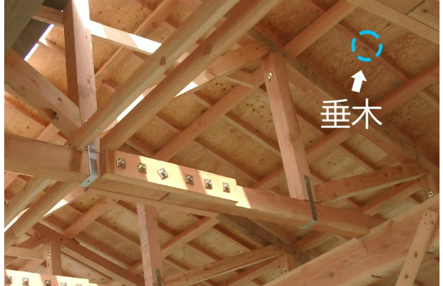 屋根の構造　屋根リフォーム　垂木