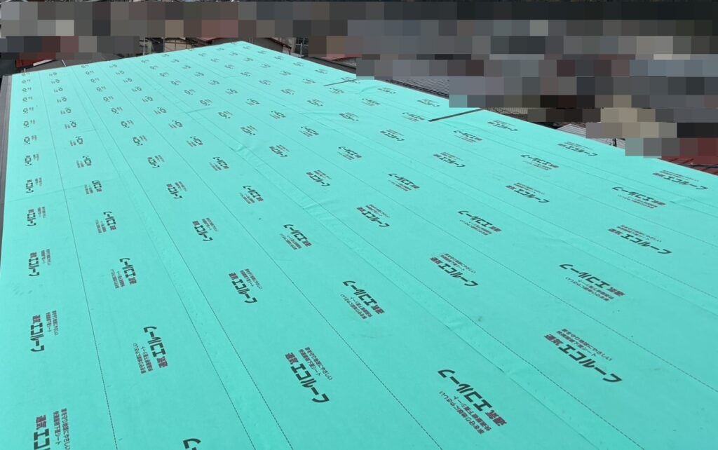 下葺き材を新しくして雨漏りをしっかり防ぎます。